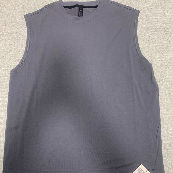 Lululemon NWT EasySet Training Sleeveless Shirt XL Solar Grey - Picture 1 of 11
